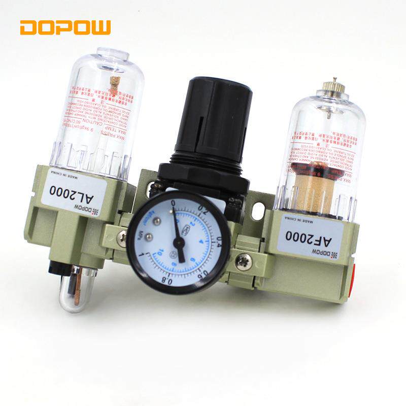 DOPOW SMC型空气过滤 AC2000-02D三联件AC2000自动排水气源处理器