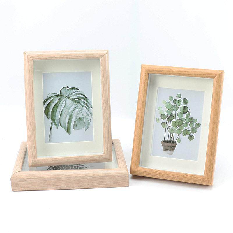 Nordic simple wooden photo frame square picture frames 相框图片