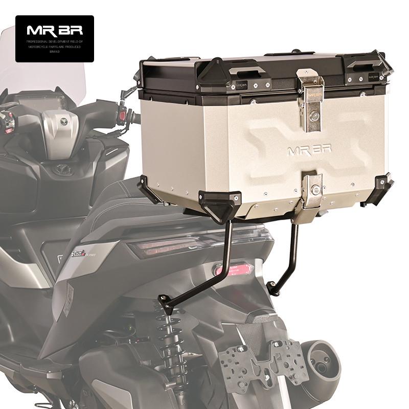 MRBR适配隆鑫无极SR250GT防摔保险杠护杠后货尾箱架靠背改装配件