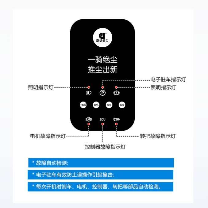 鼎洁盛世商用驾驶电动尘推车超市商场工厂车间保洁推尘车CM501