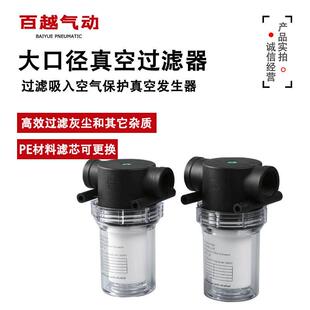 6分ZFC100 200真空过滤器螺纹4 150 VFT 06B 08B ZFC200 PFA
