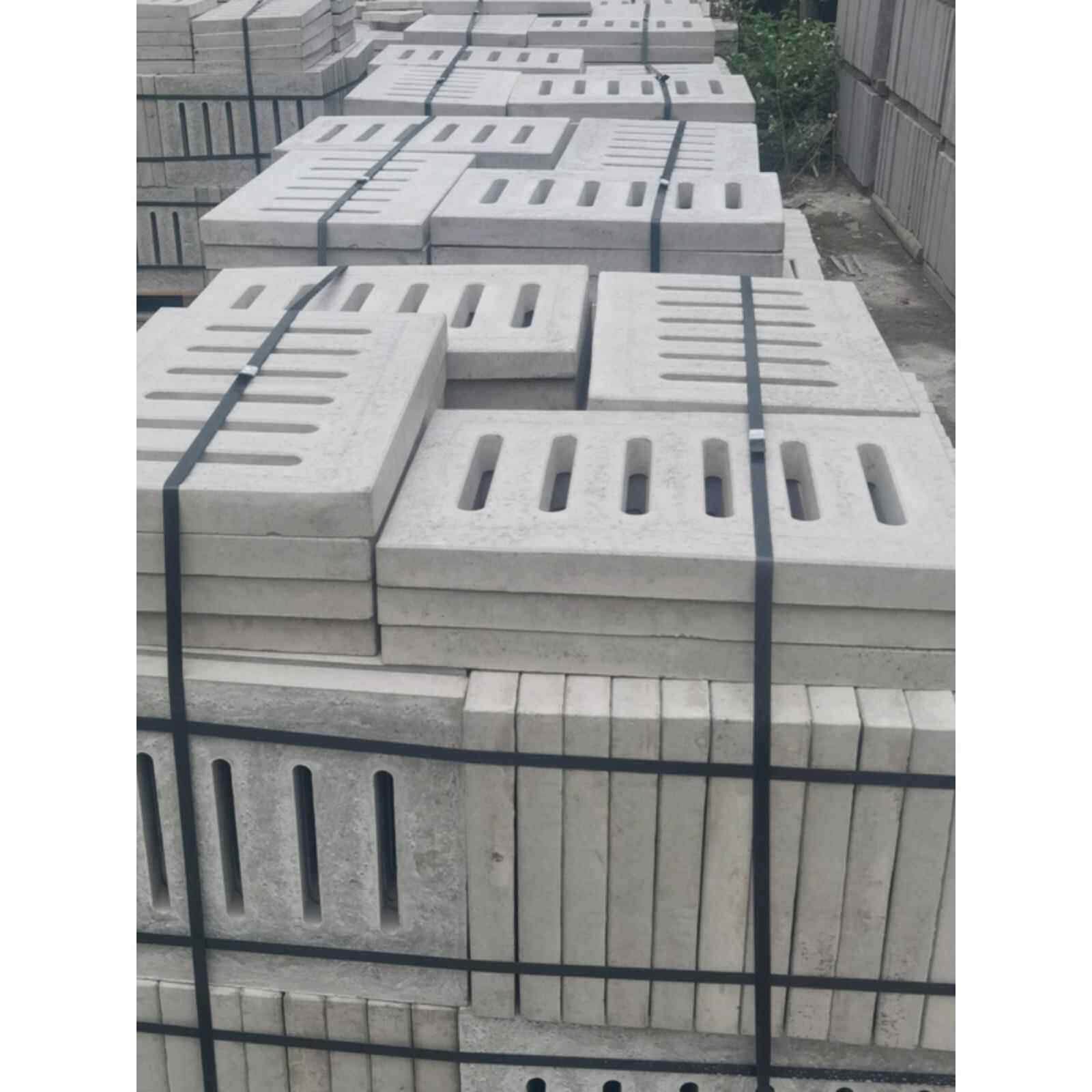 排水沟水泥井盖钢纤维混凝土预制板下水道污水沟跑道雨水篦子盖板