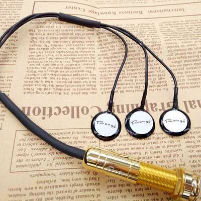 Rango/蓝格民谣木吉他古筝古琴中阮小提琴冬不拉马头琴拾音器贴片