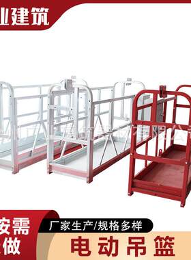 高处施工吊篮外墙吊篮建筑吊篮电动施工脚踏起重机吊篮