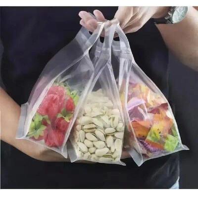 5pcs Reusable Leakproof Food Storage Bag For Nut Grain
