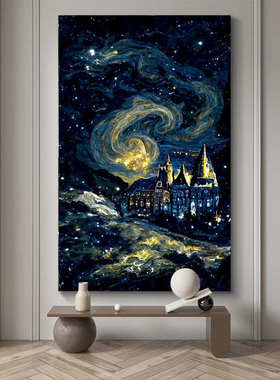 玄关油画伦堡画抽象风景肌理画客厅大幅手绘装饰画走廊过道挂壁画