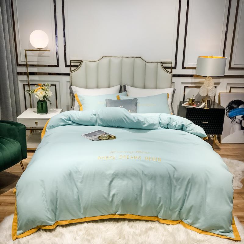 正品新款网纯红款公主风少女心件套全棉棉棉床单水洗三件套床上四