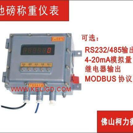 广东柯力直销EX防爆电子地磅,1T,2T,3T,5T,1吨,2吨,3吨,4吨
