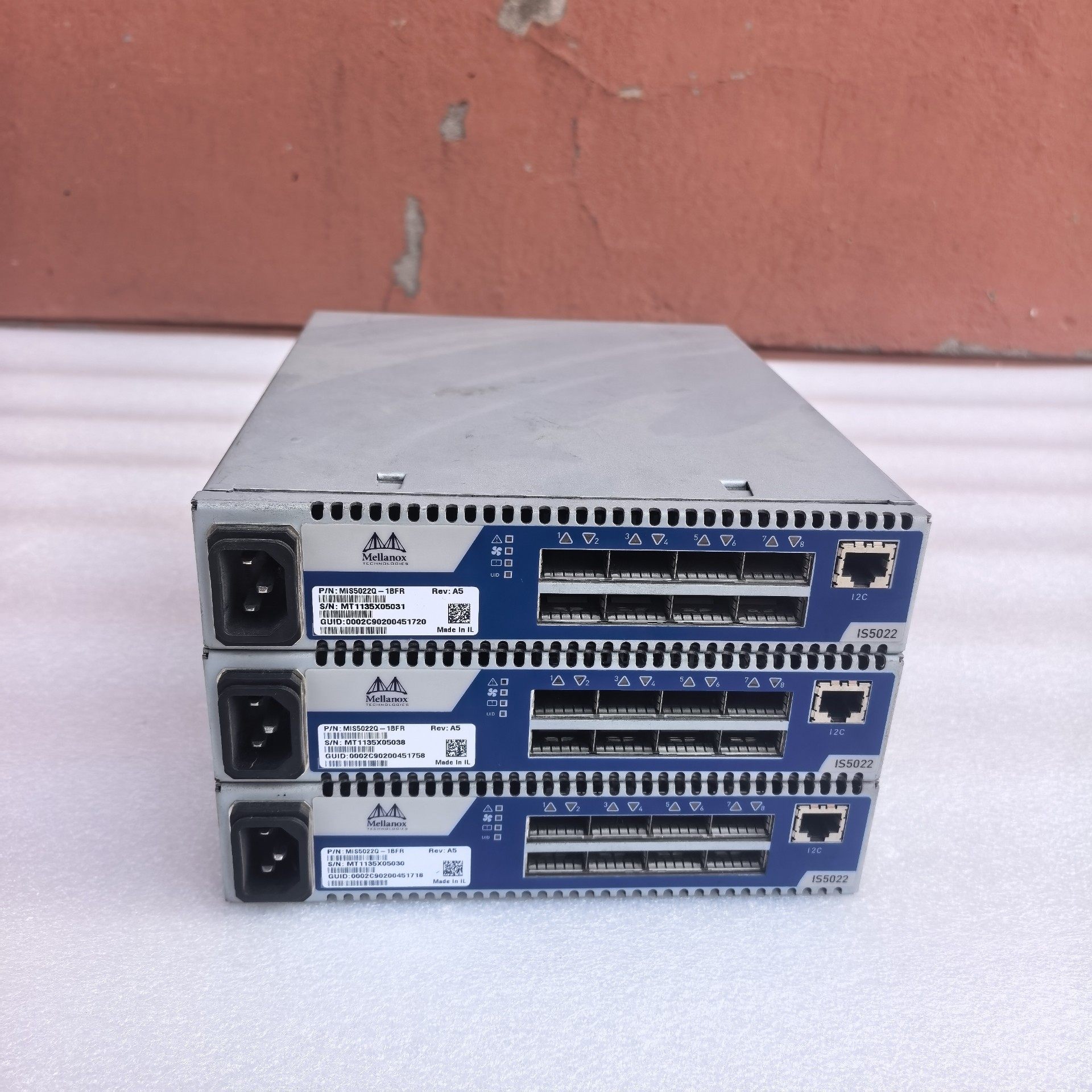 Mellanox/迈络思 IS5022 ib交换机 万兆 8
