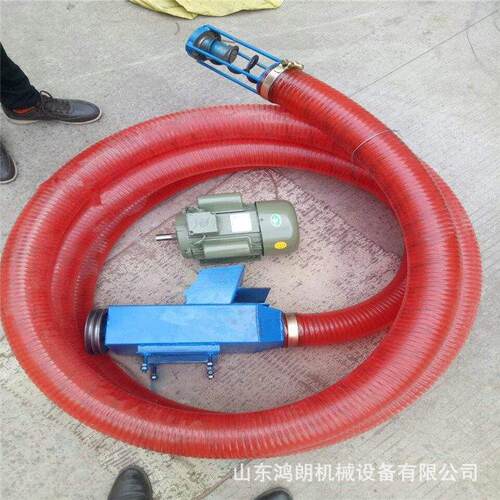 中驱软管吸粮杂机TQL轻载式便上料输送车机粮移动软管吸粮机价格