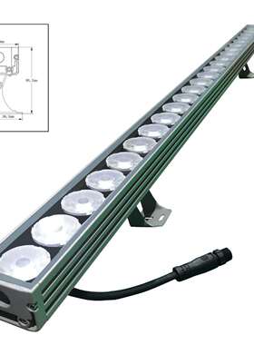 72WDMX512 RGBW洗墙灯生产厂家直供补光灯