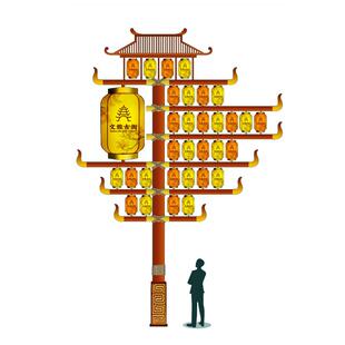 饰氛围灯 文旅景区舞台演绎灯笼复古景观网红打卡灯街道花灯户外装