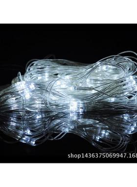 2*3米200LED白色网灯节日灯圣诞灯渔网灯婚庆装饰灯