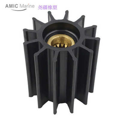 Sherwood Pump Impeller 船舷海水泵内机柔性橡胶叶轮 18000K