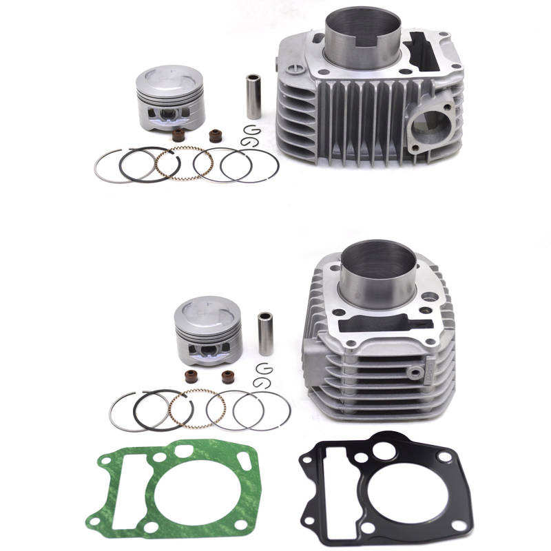 东南亚摩托车气缸配件 WAVE125套缸52.4mm威武125KPH气缸活塞套件
