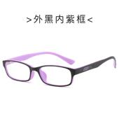 正品 5小黑框配0高镜度数近视眼1.74超薄1000度110度135度防辐射男