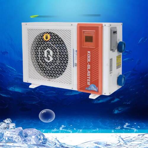 智能变频海鲜池恒温冷水机市场养鱼池鱼缸海淡水两用海鲜制冷