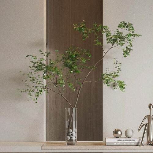 彷真绿植轻奢假花彷真花摆设桌面高级感装饰假植物花艺彷生花摆件