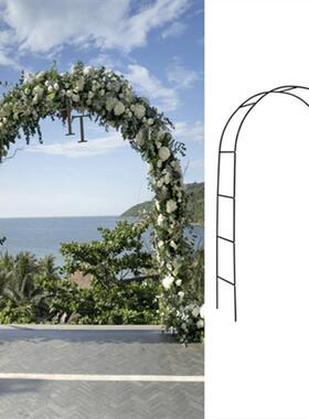 铁线莲月季拱拱花爬藤架攀爬形绿植物GKO支架杆门葡架萄架户外庭