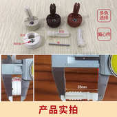 出货整件三合一板材五金配件偏心轮家具连接件尼龙偏心轮固定广州