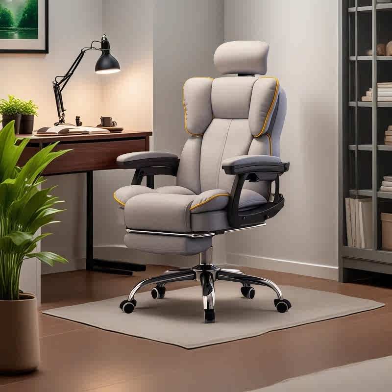 电脑椅家用可躺舒适久坐电竞椅靠背沙发椅子书桌宿舍直播学习转椅