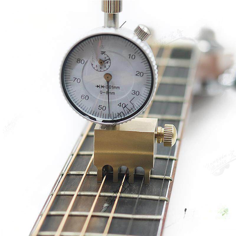 电木吉他弦距尺高度量数作显百分表工室手工制琴KEC琴维修测保养