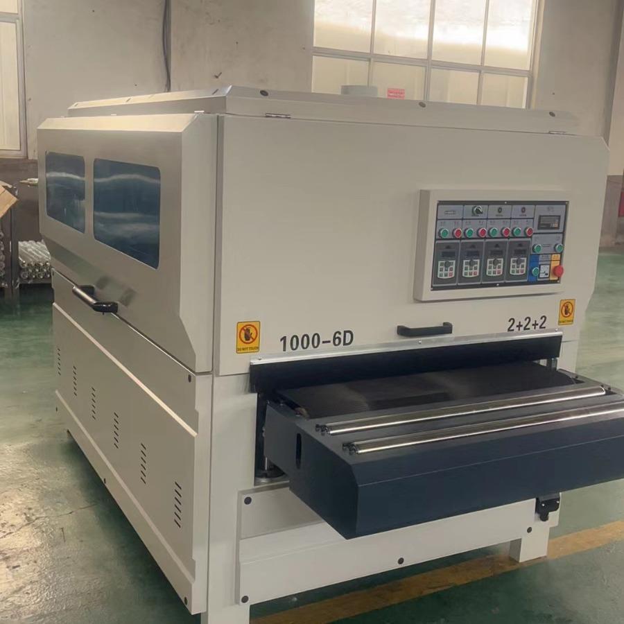 抛光机木工机械打磨机1000-6D磨光砂光机青岛金诚佳全自动升级款