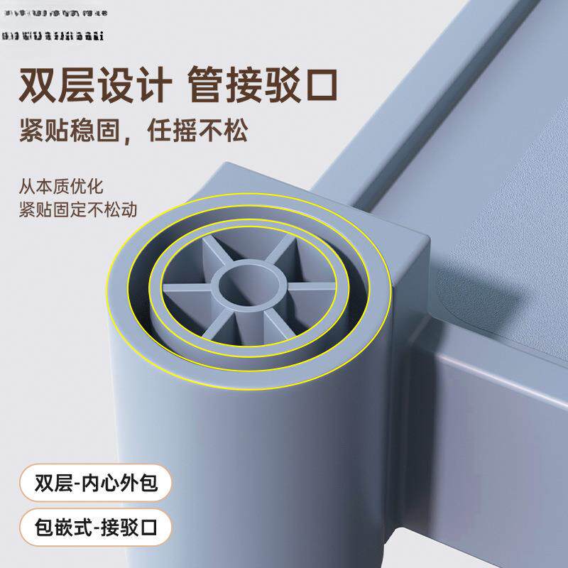 柏德汇手推车小号收碗车收餐车塑料酒店餐厅多功能茶水车商用移动