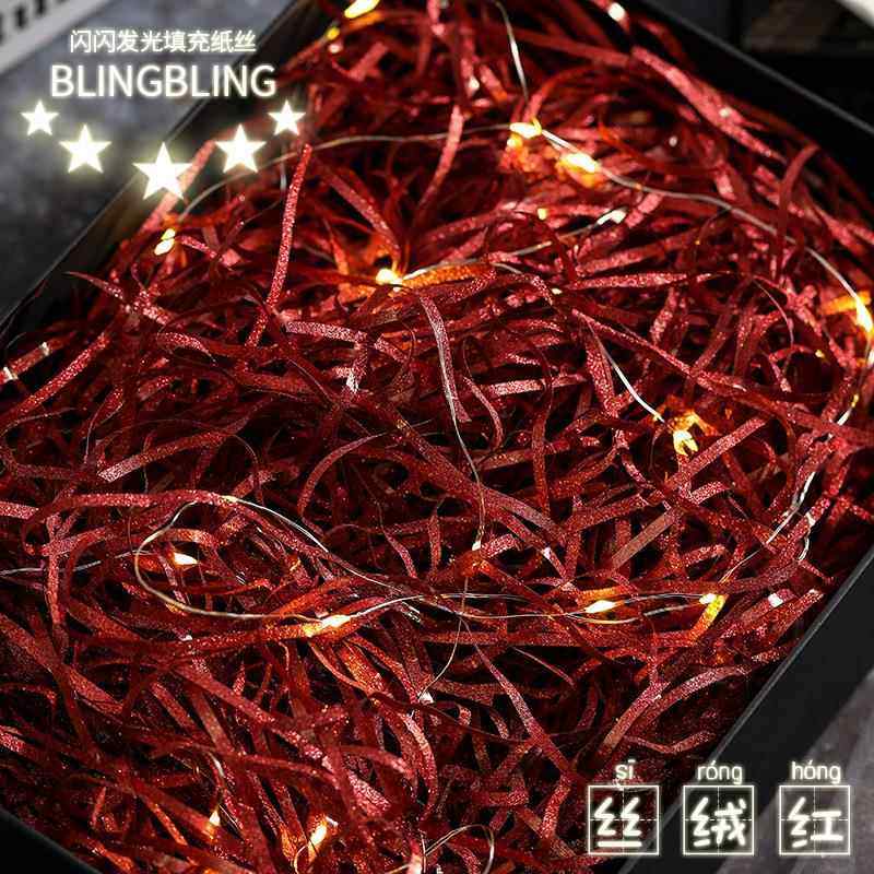 闪光金葱拉菲草烫银礼品包装盒填充物结婚饰喜糖盒diy碎纸丝,节庆用品/礼品,陪嫁用品套装,淘宝优惠券,粉丝福利购,淘宝优惠卷