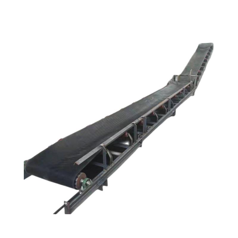 500土方带式加重型输送机升降式装卸车神器红方砖装车皮带机