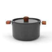 2.8L套锅户外野营炉具超轻氧化铝便携式 3人批发 火锅煮锅野炊2