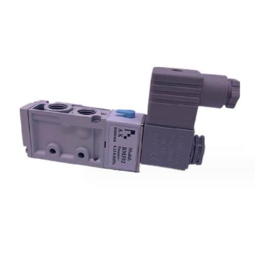 PNEUMATIC电控换向阀电磁阀PM502BM502线轴气动分配器阀