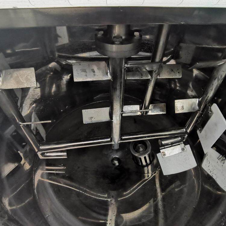 远杨机械小型可移动式加热混合均质搅拌机广州食品级不锈钢罐