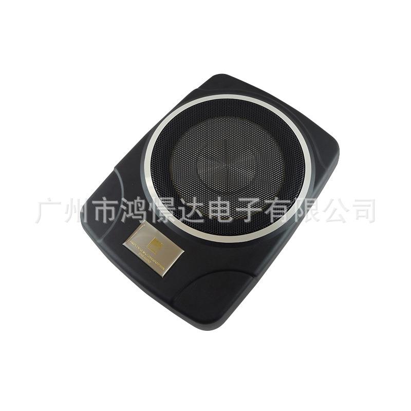 汽车音响喇叭AW-10e 座底炮薄炮10寸放座椅地低音炮铝材质