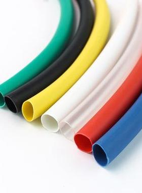 热缩管黑色直印字热缩套1管透明绝缘电线保护0套管1-0mΦ0.8mmm厂