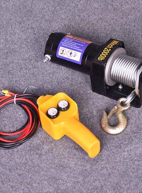 机电动东拓绞车盘20v00沙滩越野用牵引自救葫芦电车载12拖车
