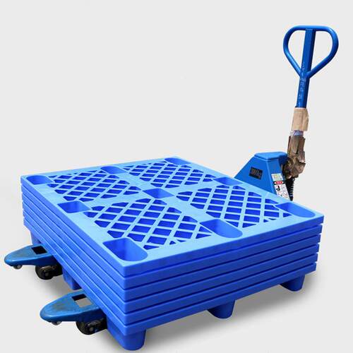 佛山市乔丰牌13号圆脚塑料托盘1100*1000*145塑料地台板塑胶卡板