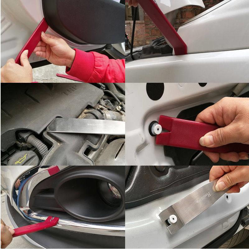 8件套美拆扣车工具撬板651安装汽车导航好音响门板机盖外卡壳起子