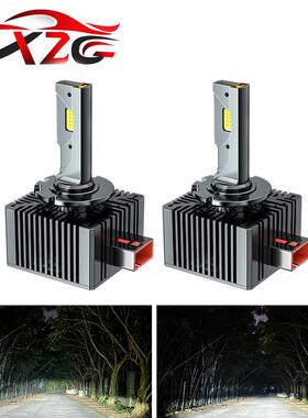 新款D系列D1sled汽车大灯D3SD2SD4S带解码一体LED车灯照明灯