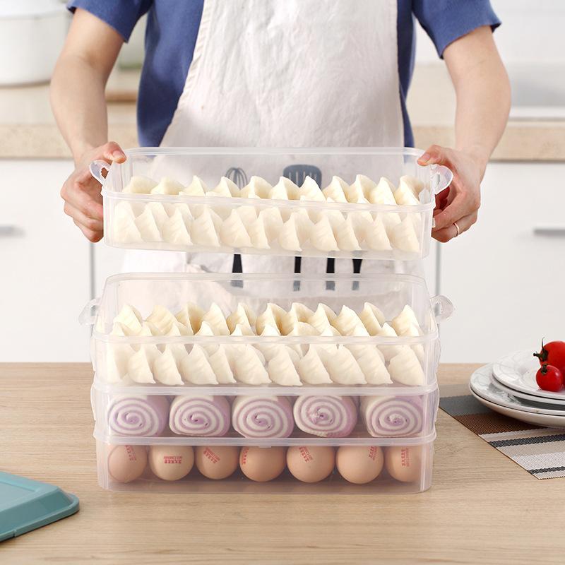 保鲜盒大号饺子冰箱食物收纳盒