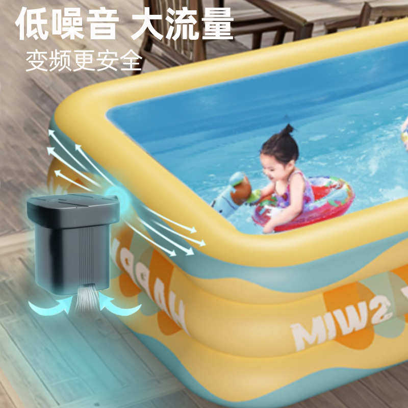 加厚充气游泳池儿童家用宝宝游泳桶小孩室内户外家庭成人戏水池
