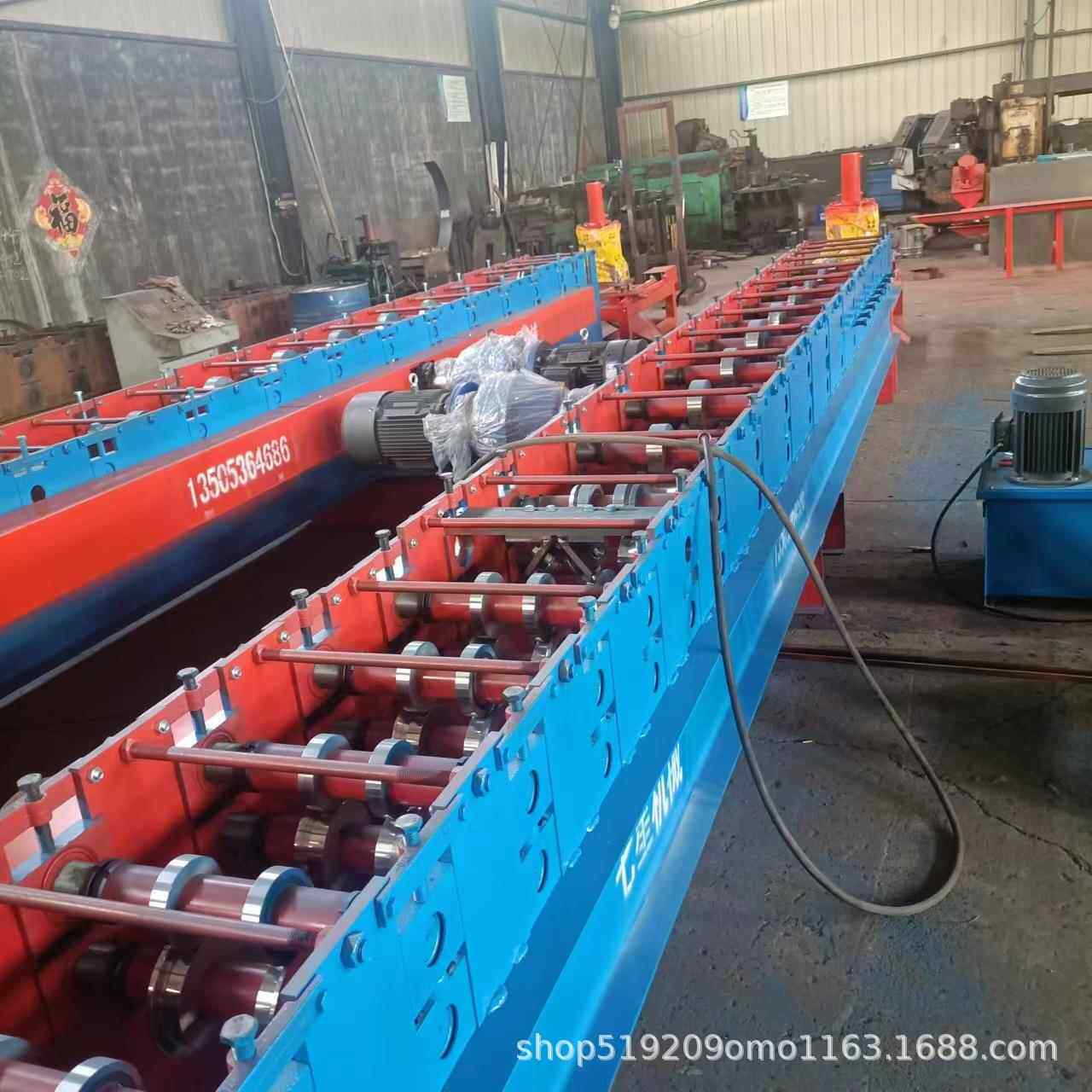 厂家冷弯辊压车库门吊轨设备供应全自动门吊轨成型机车库门吊轨