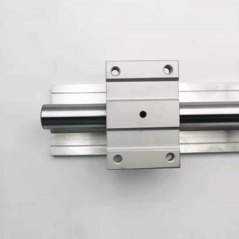 怡合达直线轴承箱式单元LMZ06-D20，TBR20圆柱导轨SA轴支轨