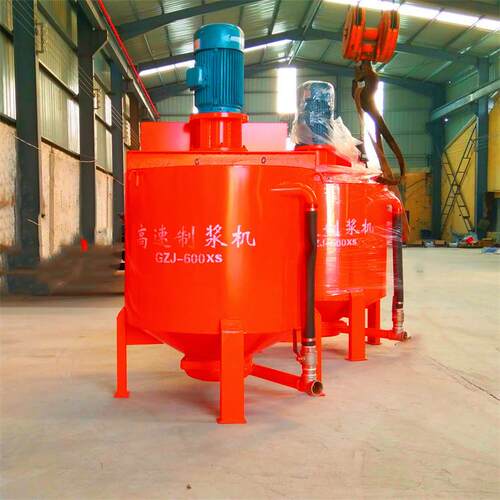 矿浆药剂搅拌 建筑工程矿用ZL600高速水泥制浆机