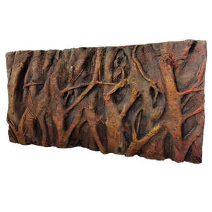 树根板 背景龟鱼缸 墙3d120鱼缸板 造景宠 箱立体缸6010爬背景