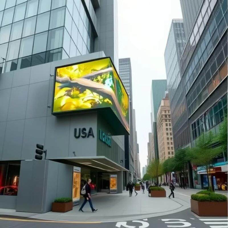 户外LED显示屏 高清高亮3D户外LED电子屏p10p8p6p5p4p3p2.5大屏幕