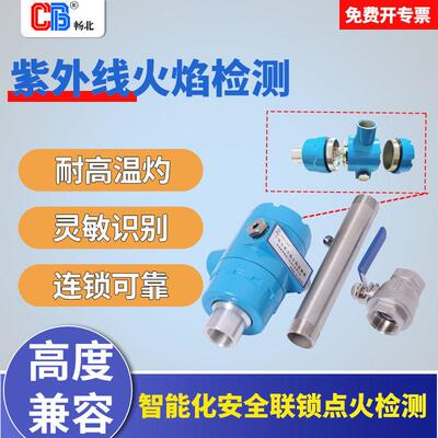 EXDIICT6防爆型熔岩炉火焰监测器两组开关量＋一组模拟量4-20mA