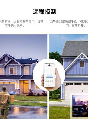 WIFA涂鸦智能车库门控制器Iapp远程定时lexa语音车QYO库模门开关