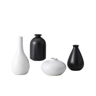 陶瓷花瓶摆件客厅插花餐桌电视柜北欧家居小干花装 饰轻奢简约摆设