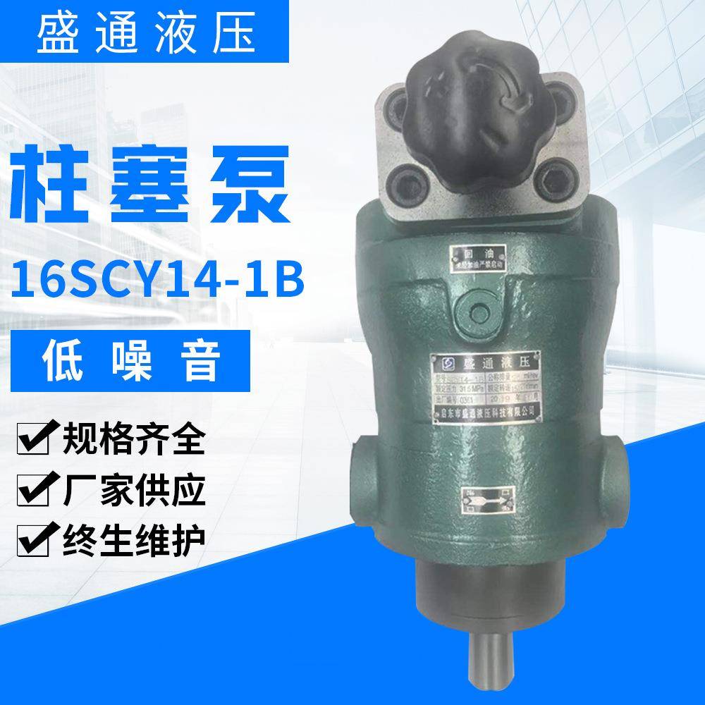 厂家直供16SCY14-1B柱塞泵电动高压泵液压油泵轴向柱塞泵
